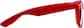 Side view of Kids’ Square Glasses 208318 in Red thumbnail