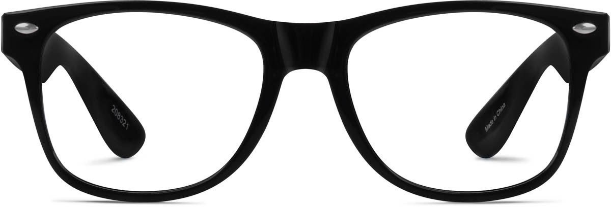 Black Kids’ Square Glasses
