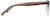 Side view of Round Glasses 208415 in Brown thumbnail