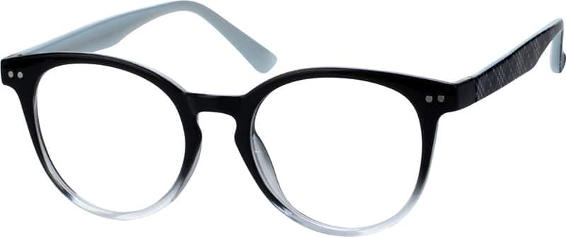 full frame round eyeglasses