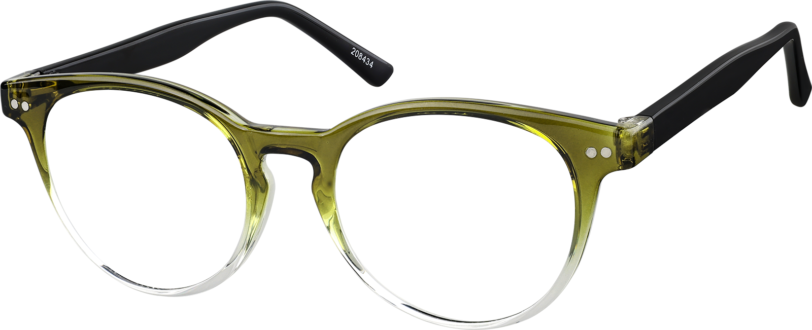 ‪∔∔ Midnight Round Glasses #208439 | Zenni Optical Canada