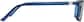 Side view of Finesse Glasses 208516 in Blue thumbnail