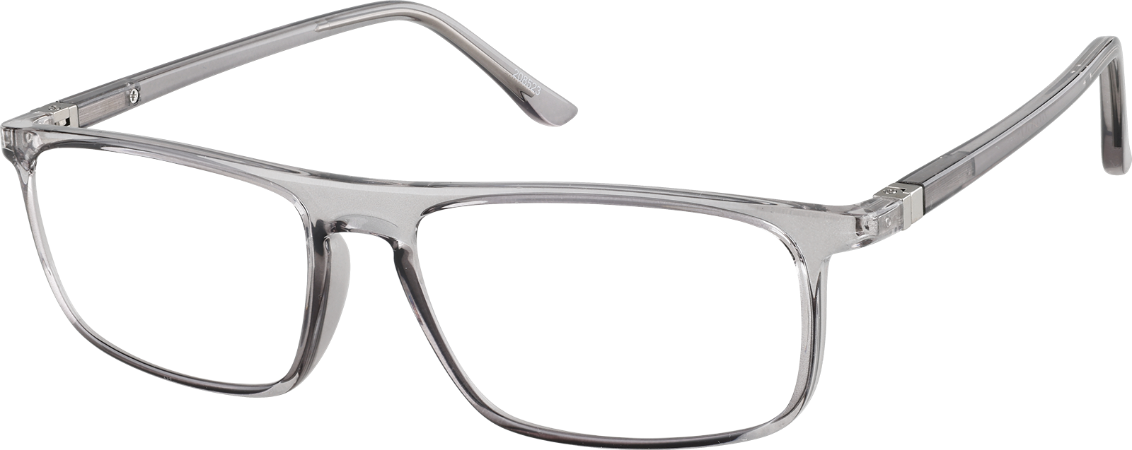 Translucent Gray Finesse #208523 | Zenni Optical Canada