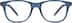 Kids' Square Glasses 208616 in Navy