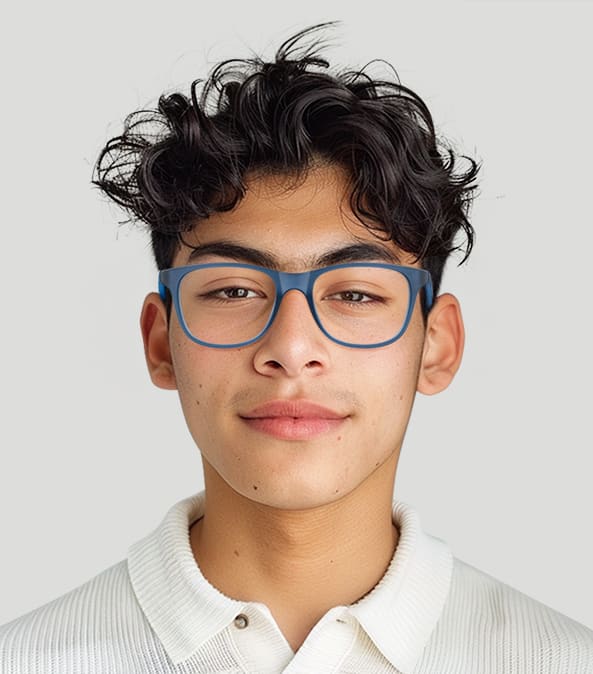 Image of Kids' Square Glasses