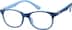 Kids’ Oval Glasses 208816 in Blue
