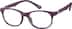 Kids’ Oval Glasses 208817 in Purple
