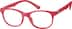 Kids’ Oval Glasses 208818 in Red