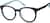 Angle view of Kids' Round Glasses 209016 in Multicolor thumbnail