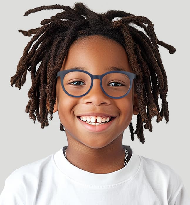 Image of Kids' Round Glasses