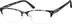 Browline Glasses 209921 in Black