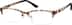 Browline Glasses 209925 in Brown