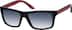 Premium Rectangle Sunglasses 2099921 in Black