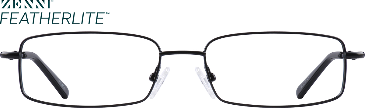 Black Rectangle Glasses