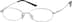 Oval Glasses 210211 in Silver