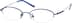 Oval Glasses 210416 in Blue