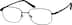 Rectangle Glasses 212021 in Black