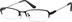 Oval Glasses 212221 in Black