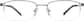 Front view of Rectangle Glasses 213412 in Gray thumbnail