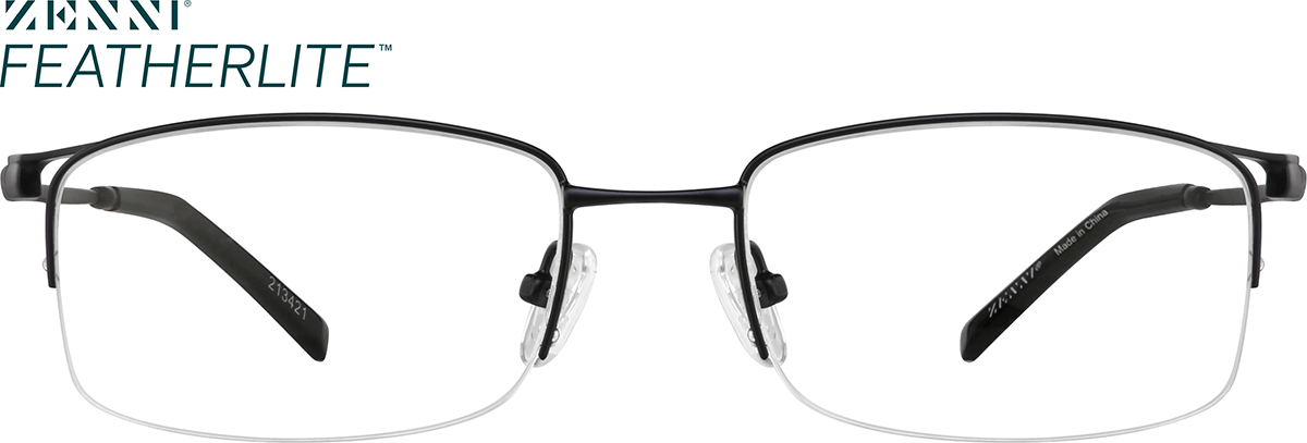 Black Rectangle Glasses