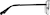 Side view of Aviator Glasses 217221 in Black thumbnail