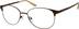 Square Glasses 219615 in Brown