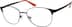 Square Glasses 219621 in Black