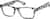 Angle view of Square Glasses 220431 in Pattern thumbnail