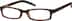Rectangle Glasses 221715 in Brown