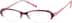 Oval Glasses 222018 in Red