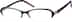 Oval Glasses 222021 in Black