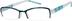 Rectangle Glasses 222516 in Blue