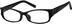 Rectangle Glasses 223521 in Black