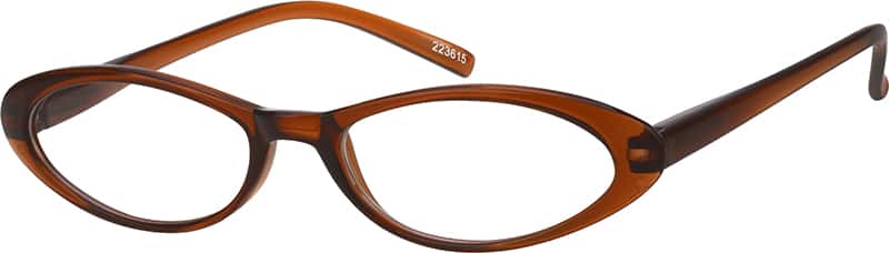 Red Oval Glasses #223618 | Zenni Optical Canada