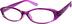 Oval Glasses 224717 in Purple