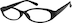 Oval Glasses 224721 in Black