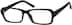 Rectangle Glasses 224815 in Brown