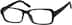 Rectangle Glasses 224831 in Black