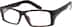 Rectangle Glasses 225015 in Brown