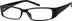 Rectangle Glasses 225921 in Black