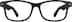 Square Glasses 228421 in Black