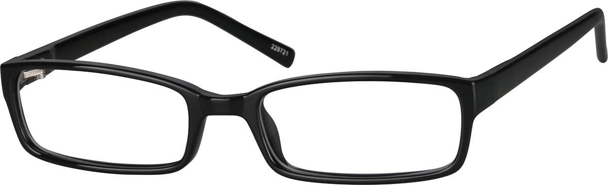 Black Rectangle Glasses 228721 The rectangle eyeglasses frames feature rim shapes that are wider than they are tall. black rectangle glasses 228721 zenni optical eyeglasses