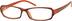 Rectangle Glasses 228815 in Brown