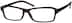 Rectangle Glasses 229115 in Brown