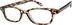Square Glasses 230835 in Brown