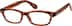 Rectangle Glasses 230925 in Tortoiseshell