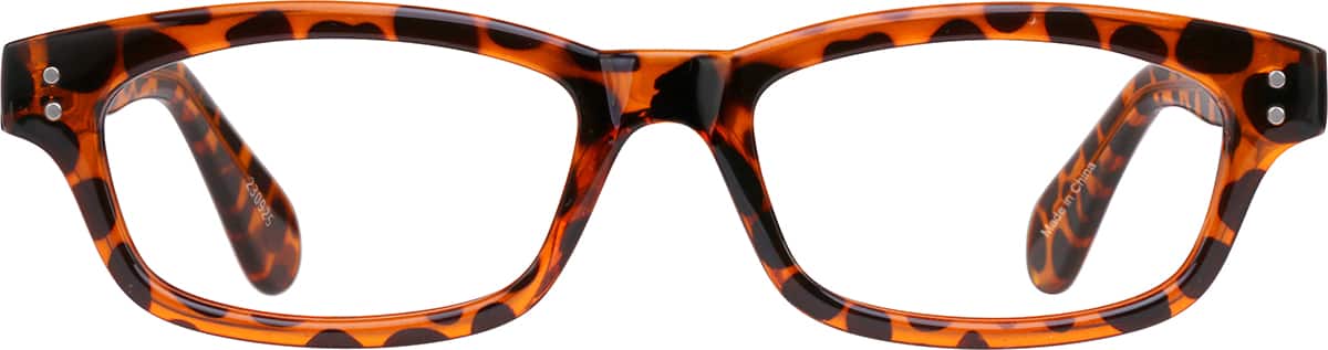 Tortoiseshell Rectangle Glasses #230925 | Zenni Optical