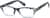Angle view of Rectangle Glasses 230926 in Blue thumbnail