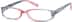 Rectangle Glasses 232622 in Pink