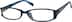 Rectangle Glasses 232626 in Blue